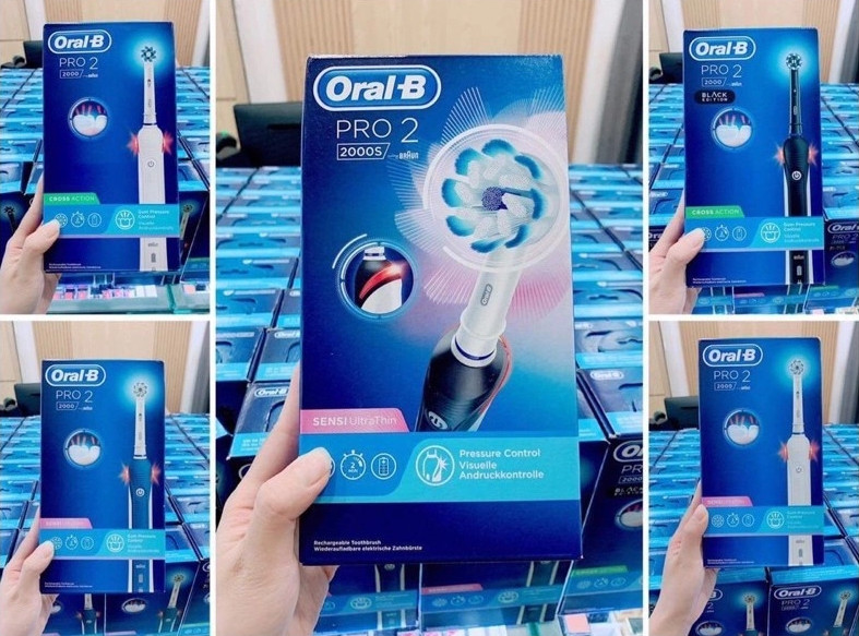 b&agrave;n chải điện Oral-B Pro 2 2000